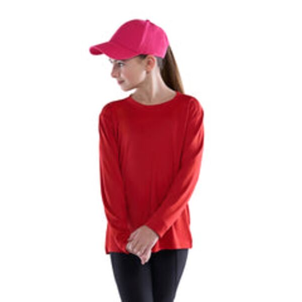 Youth Long Sleeve Crew Neck Tee Thumbnail