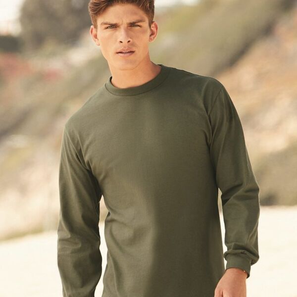 American Apparel • Unisex Heavyweight Cotton Long Sleeve T-Shirt • 1304 Thumbnail