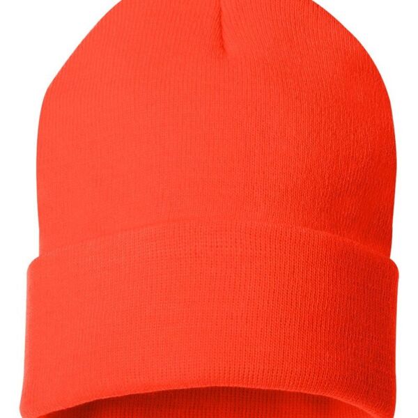 Sportsman • Solid 12" Cuffed Toque/Beanie • SP12 Thumbnail