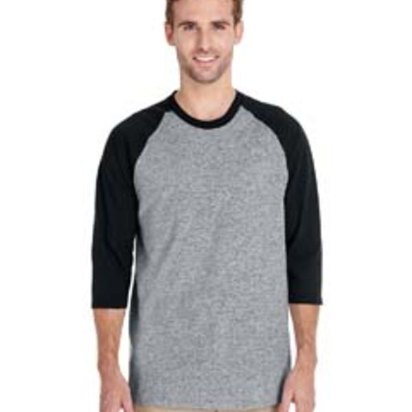 Gildan • Adult Heavy Cotton™ 3/4-Raglan Sleeve T-Shirt • 5700 Thumbnail