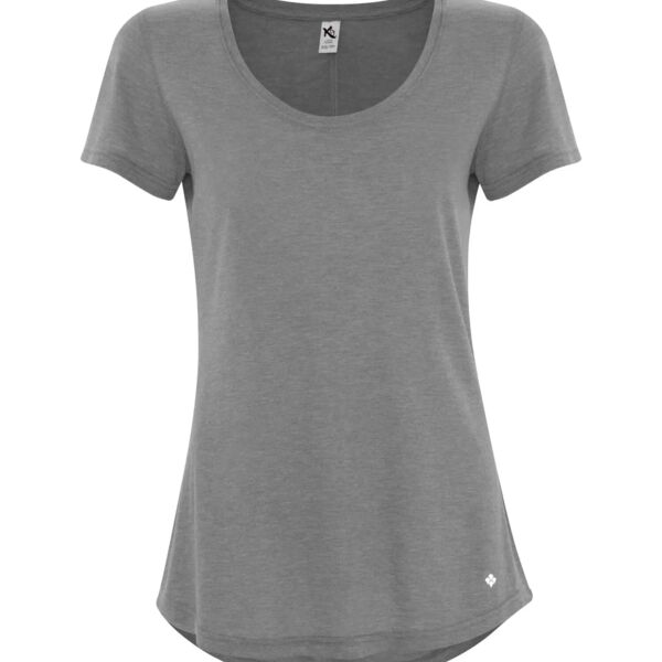 KOI • TRIBLEND SCOOP NECK RELAXED LADIES' TEE • 8036L Thumbnail