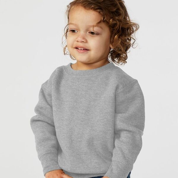 Rabbit Skins • Toddler Fleece Crewneck Sweatshirt • 3317 Thumbnail