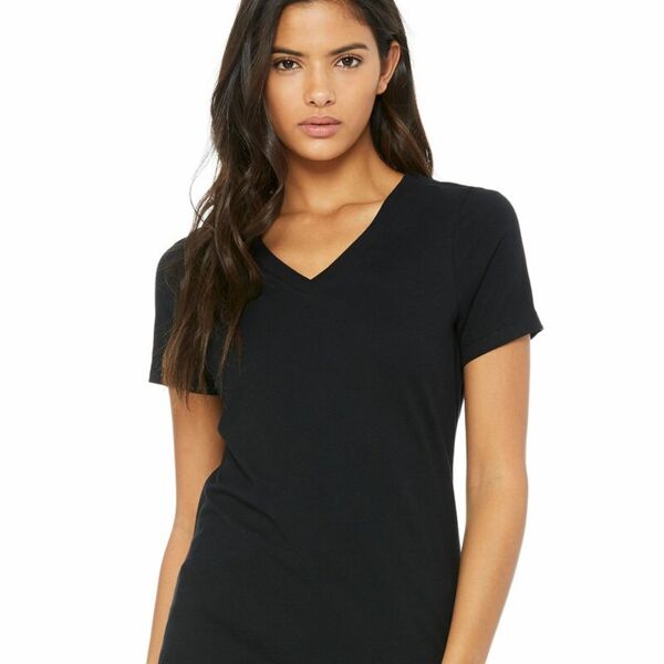 Bella + Canvas • Women’s Relaxed Jersey V-Neck Tee • 6405 Thumbnail