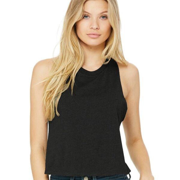 Bella + Canvas • Women's Racerback Crop Tank • 6682 Thumbnail