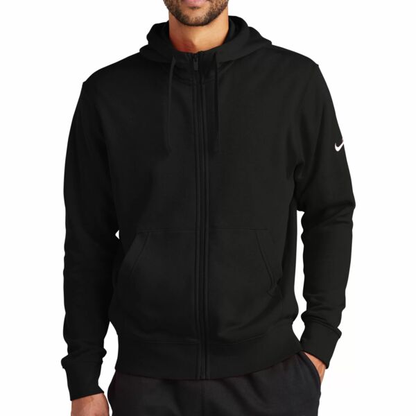 NIKE • CLUB FLEECE SLEEVE SWOOSH FULL ZIP HOODIE • DR1513 Thumbnail