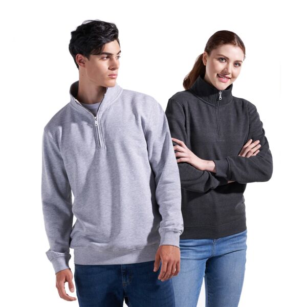 CSW • Flux Adult 1/4 Zip Pullover Sweatshirt • L00545 Thumbnail