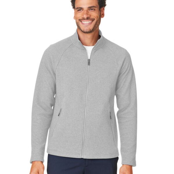 North End • Men's Spirit Textured Full-Zip • NE727 Thumbnail