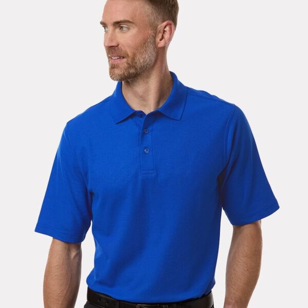 Harriton • Men's Maverick CVC Pique Polo • M105 Thumbnail
