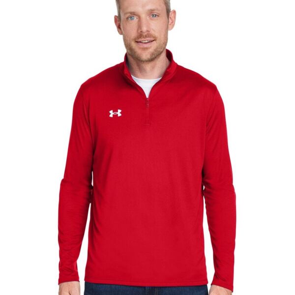 Under Armour • Men's Team Tech™ Quarter-Zip Pullover • 1376844 Thumbnail